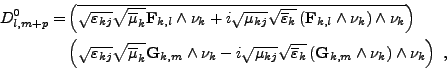 \begin{displaymath}%
\null\,\vcenter{\openup\jot \let\\ =\@
\ialign{\strut\hfil...
...m} \wedge \nu_k \right) \wedge \nu_k \right) \ , \cr
\crcr}}\,
\end{displaymath}