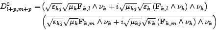 \begin{displaymath}%
\null\,\vcenter{\openup\jot \let\\ =\@
\ialign{\strut\hfil...
...k,m} \wedge \nu_k \right) \wedge \nu_k } \right) \cr
\crcr}}\,
\end{displaymath}