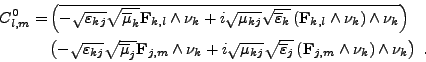 \begin{displaymath}%
\null\,\vcenter{\openup\jot \let\\ =\@
\ialign{\strut\hfil...
...m} \wedge \nu_k \right) \wedge \nu_k \right) \ . \cr
\crcr}}\,
\end{displaymath}