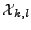 ${{\mathcal{X}}}_{k,l}$
