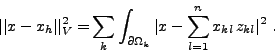 \begin{displaymath}
\null\,\vcenter{\openup\jot \let\\ =\@
\ialign{\strut\hfil$...
...x- \sum_{l=1}^{n}{x_{kl} \, z_{kl}}\vert^2}} \ . \cr
\crcr}}\,
\end{displaymath}