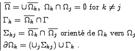 \begin{displaymath}%
\left\vert \null\,\vcenter{\openup1\jot \let\\ =\@
\ialign...
...\cup _j \Sigma _{kj} ) \cup \Gamma_k \ . \cr
\crcr}}\, \right.
\end{displaymath}