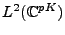 $L^2({\mathbb{C}}^{pK})$